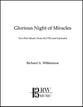 Glorious Night Of Miracles SAB choral sheet music cover